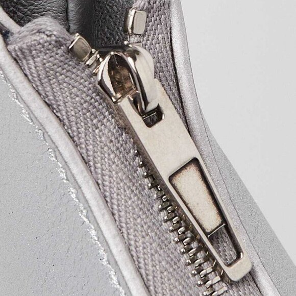 Balenciaga Silver Metallic Leather Mary-Kate Shoulder Bag - Picture 6 of 11